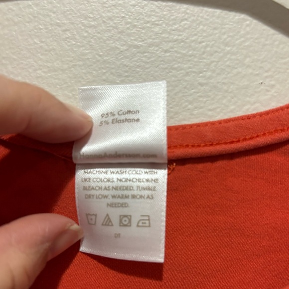 Hanna Andersson Rainbow Stripe Colorblock Pocket Swing Dress Girls Size 10 - Picture 2 of 5